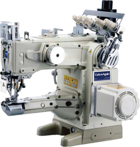 Vertical Cylinder Type Covering Interlock Machine